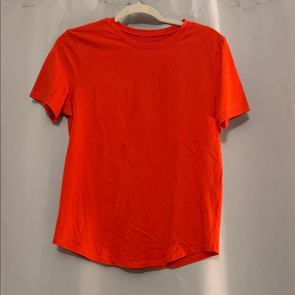 Lululemon Athletica Vibrant Orange Love Crew